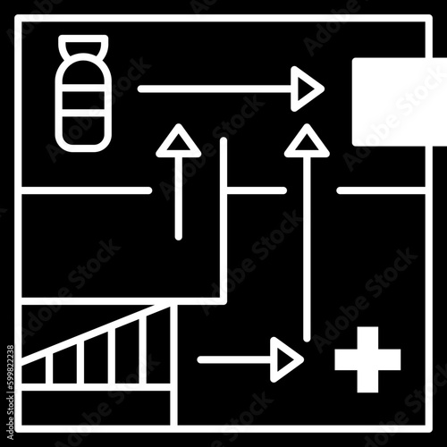 evacuation  icon