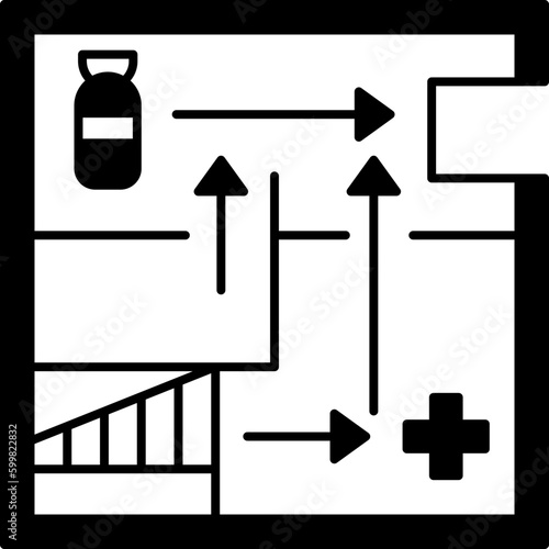 evacuation  icon