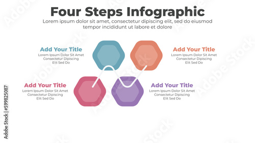 Business timeline infographic design elements