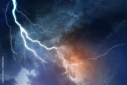 lightning, lightening, thunder, storm, sky