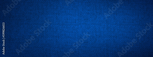 Blue light natural linen texture for the background