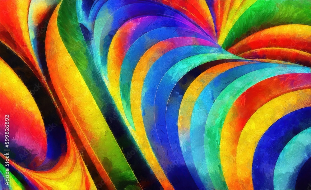 abstract colorful background with smooth lines and waves in watercolor style abstract colorful background with smooth lines and waves in watercolor style