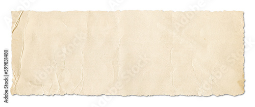 Old paper texture background. Horizontal banner