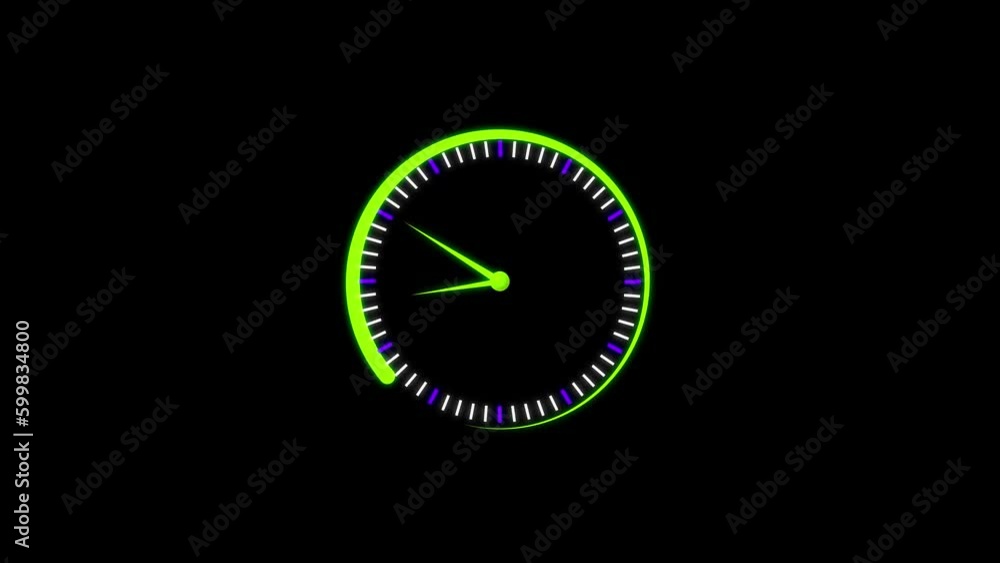 Clock timer. Clock timer.