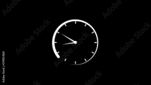 Wallpaper Mural Clock timer.	 Torontodigital.ca