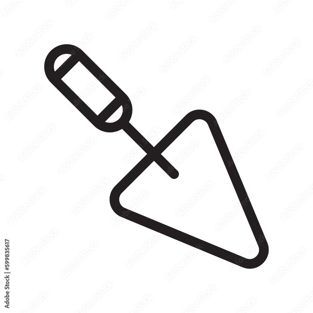 Tool construction icon with black outline style. equipment, options, workshop, mechanical, computer, engineer, set. Vector Illustration Tool construction icon with black outline style. equipment, options, workshop, mechanical, computer, engineer, set. Vector Illustration