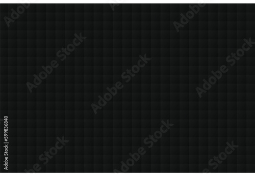 Black  vintage luxury texture pattern background. Vector royal sofa leather upholstery  seamless pattern