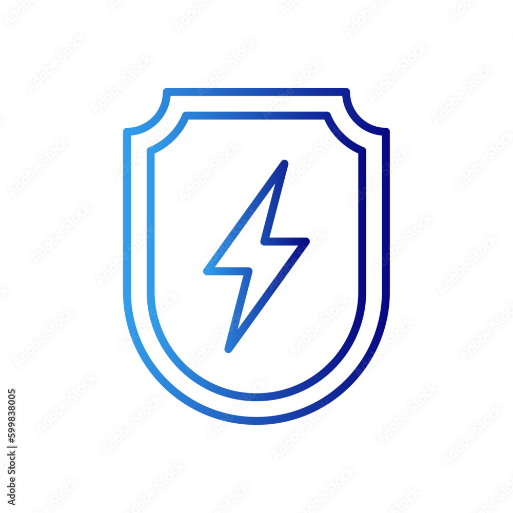 Anti virus information Technology icon with blue gradient outline style. germ, safeguard, antiviral, caution, pictogram, toilet, wash. Vector Illustration Anti virus information Technology icon with blue gradient outline style. germ, safeguard, antiviral, caution, pictogram, toilet, wash. Vector Illustration