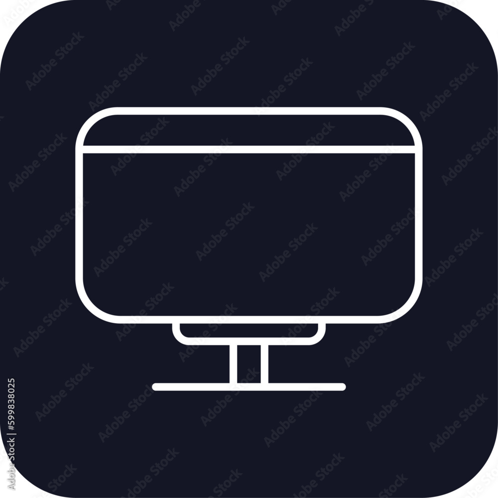 Monitor information Technology icon with black filled line outline style. desktop, display, isolated, flat, equipment, notebook, electronic. Vector Illustration Monitor information Technology icon with black filled line outline style. desktop, display, isolated, flat, equipment, notebook, electronic. Vector Illustration