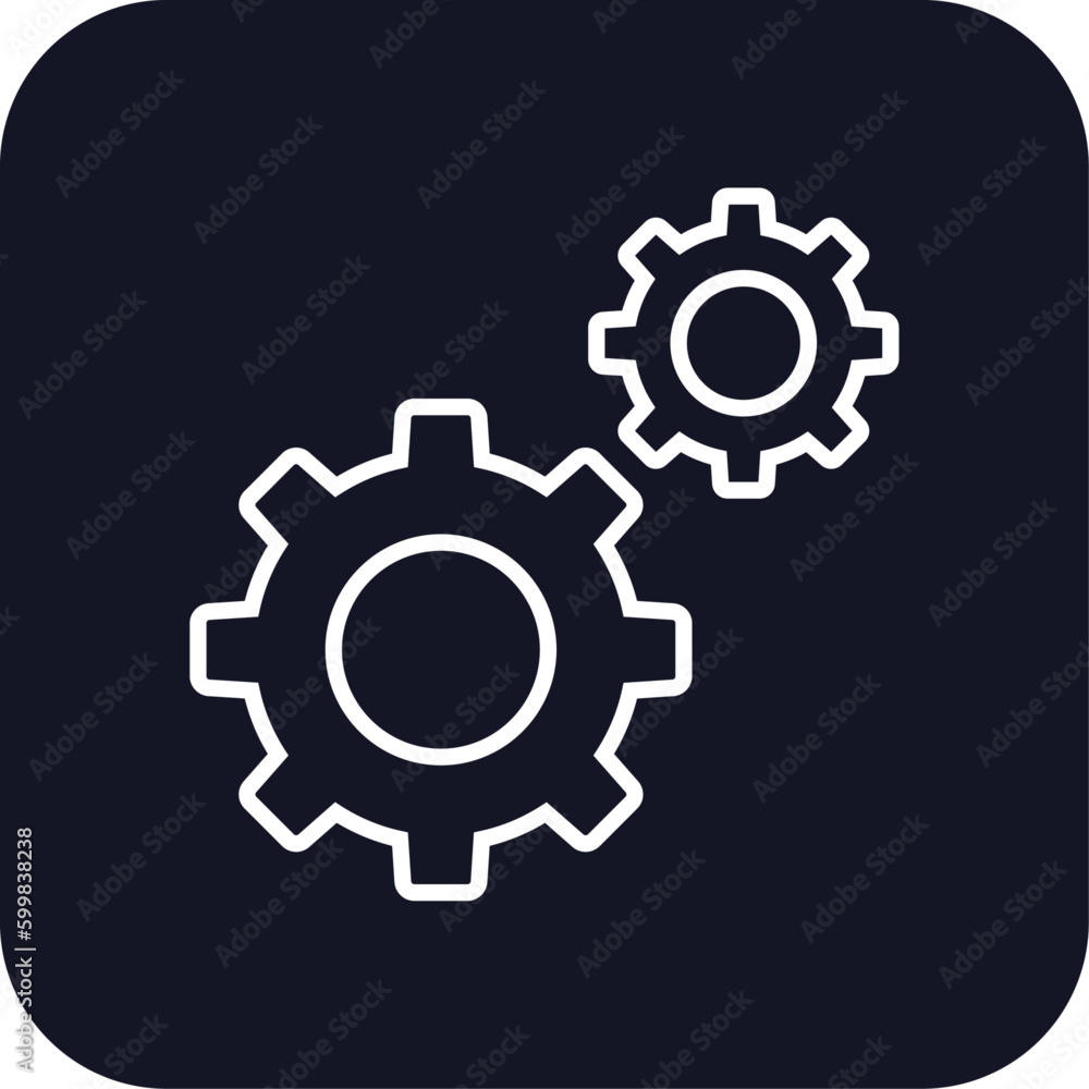 System information technology icon with black filled line outline style. machine, programming, processing, concept, cogwheel, strategy, arrow. Vector Illustration System information technology icon with black filled line outline style. machine, programming, processing, concept, cogwheel, strategy, arrow. Vector Illustration