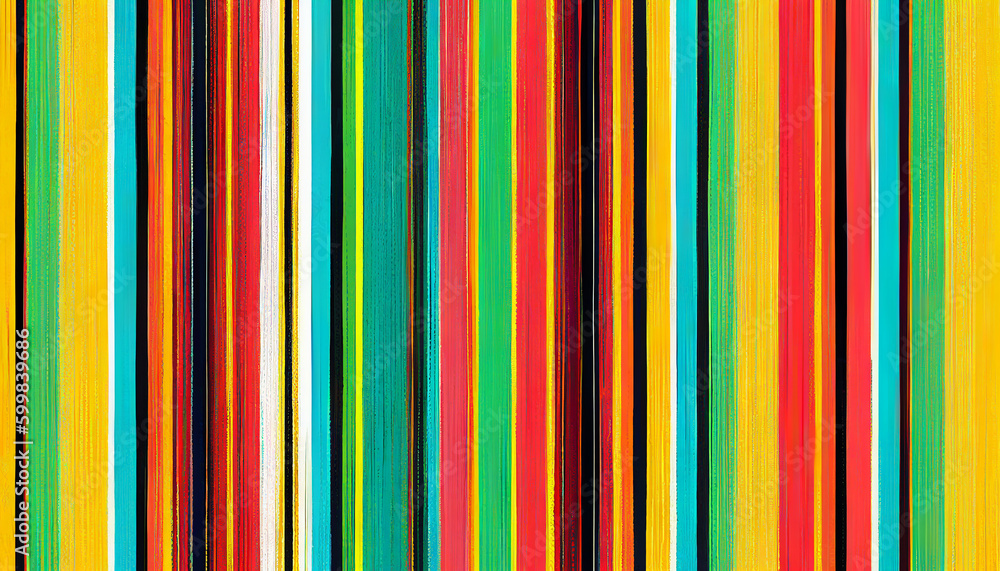 ethnic mexican fabric pattern with colorful stripes. Serape desig. Generative AI ethnic mexican fabric pattern with colorful stripes. Serape desig. Generative AI