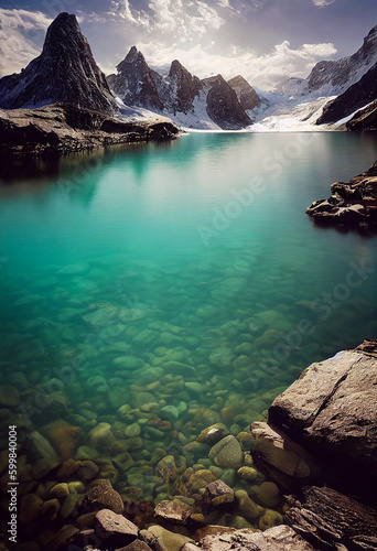 lake in the mountains © Amiruddin