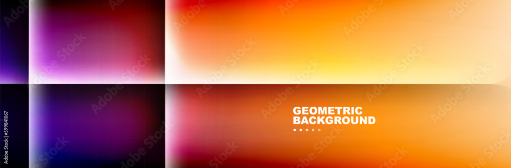 Fototapeta premium Shadow lines on gradient geometric abstract background. Vector Illustration For Wallpaper, Banner, Background, Card, Book Illustration, landing page