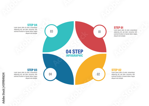 Pie chart with 2 to 10 steps. Colorful diagram collection with 2,3,4,5,6,7,8,9,10 sections or steps. Circle icons for infographic, UI, web design, business presentation. Vector illustration.