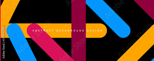 Minimalist straight line abstract background. Vector Illustration For Wallpaper, Banner, Background, Card, Book Illustration, landing page
