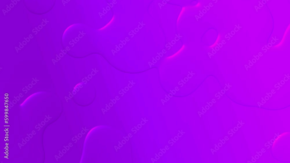 Purple liquid bubbles background. Animation of abstract texture Purple liquid bubbles background. Animation of abstract texture