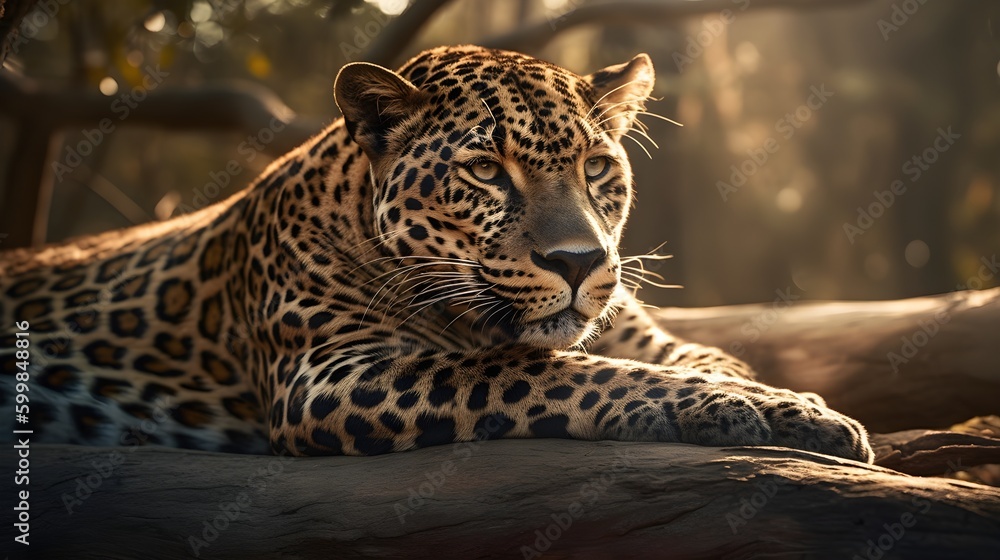Fototapeta premium the quiet tiger