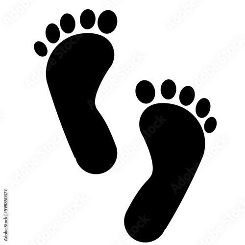 foot prints icon