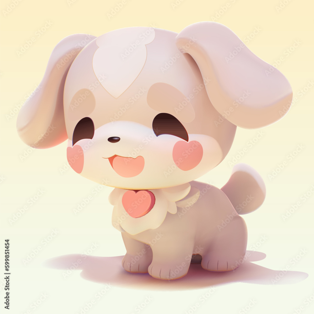 Cute little dog with a kind smiling face and big eyes. Cute little dog with a kind smiling face and big eyes.