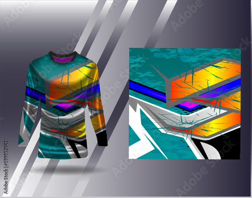 Tshirt sports design for racing  jersey  cycling  football  gaming  motocross