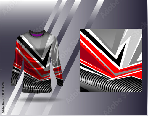 Tshirt sports design for racing  jersey  cycling  football  gaming  motocross