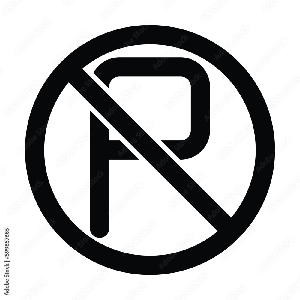 no parking icon, parking vector, pictogram illustration no parking icon, parking vector, pictogram illustration