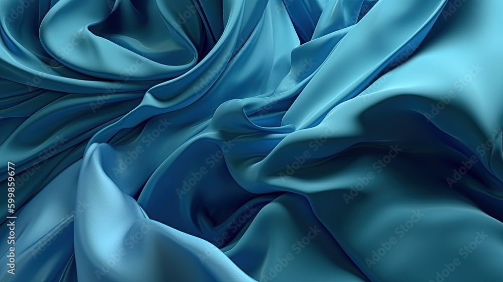 Obraz premium blue silk background 4k HD wallpaper background