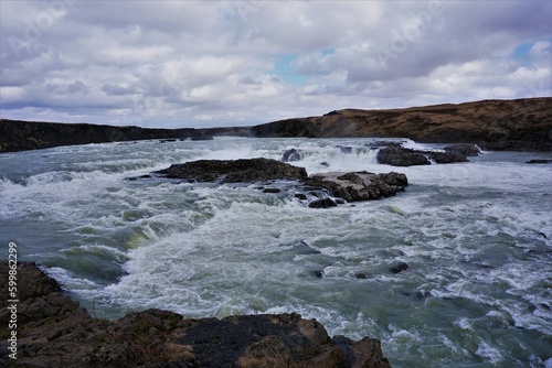 Wodospad Urriðafoss, Islandia