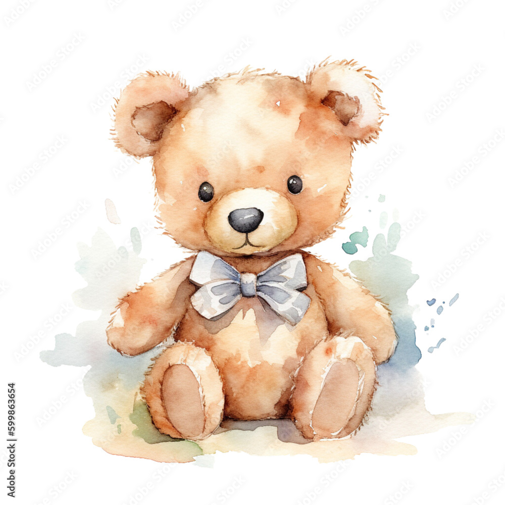 This adorable bear illustration is perfect for your next project! Created using AI and available in PNG format, this watercolor-style design is sure to add a touch of sweetness to any project. This adorable bear illustration is perfect for your next project! Created using AI and available in PNG format, this watercolor-style design is sure to add a touch of sweetness to any project.