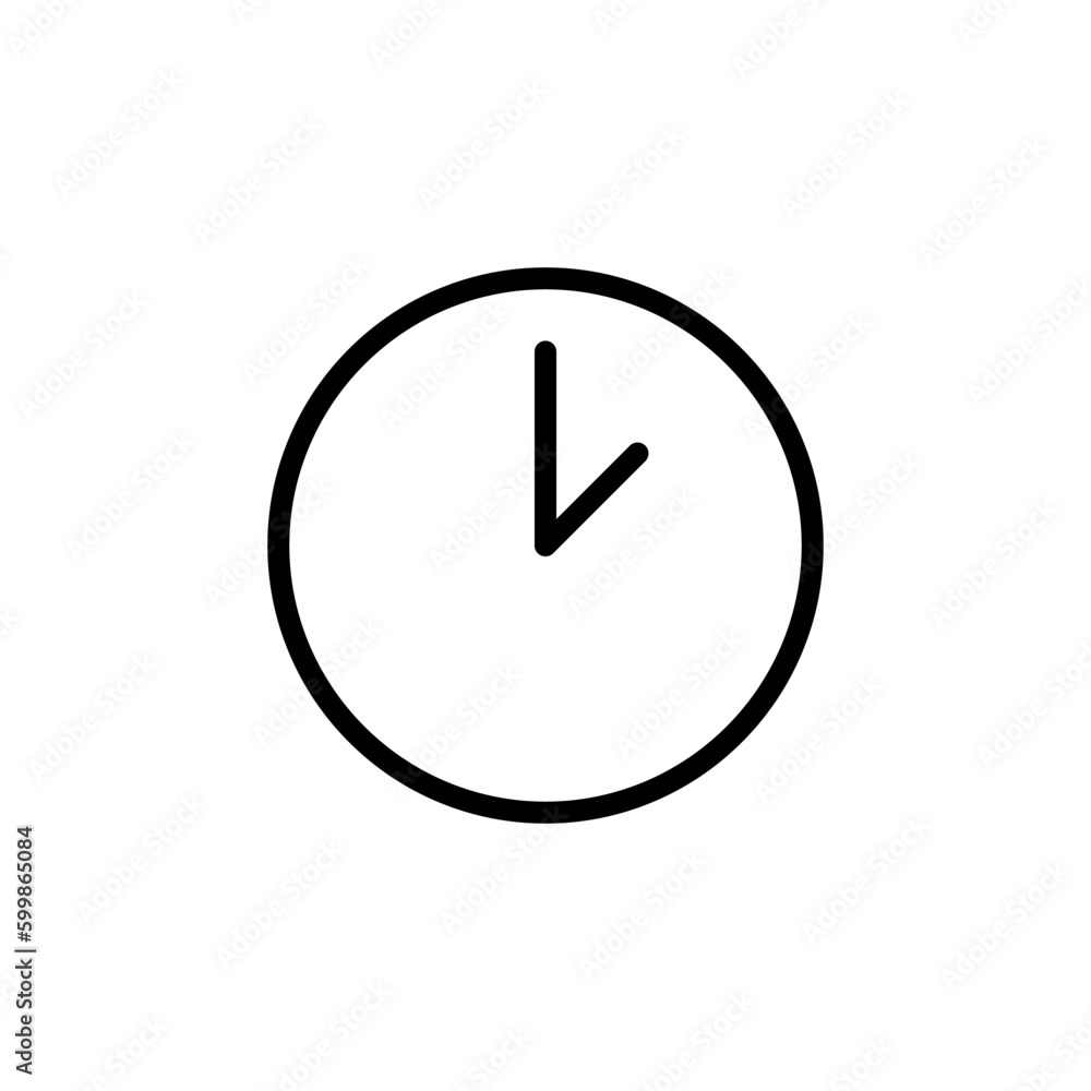 clock sign symbol vector clock sign symbol vector