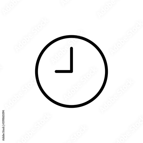 clock sign symbol vector