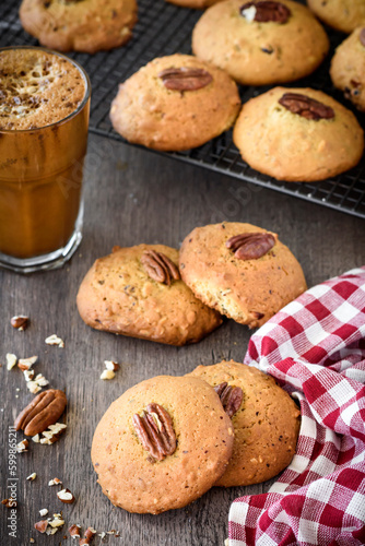 Sweet pecan cookies 