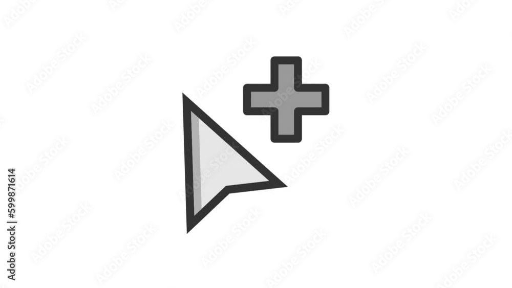Add Cursor animated icon on white background
Add Cursor animated icon on white background