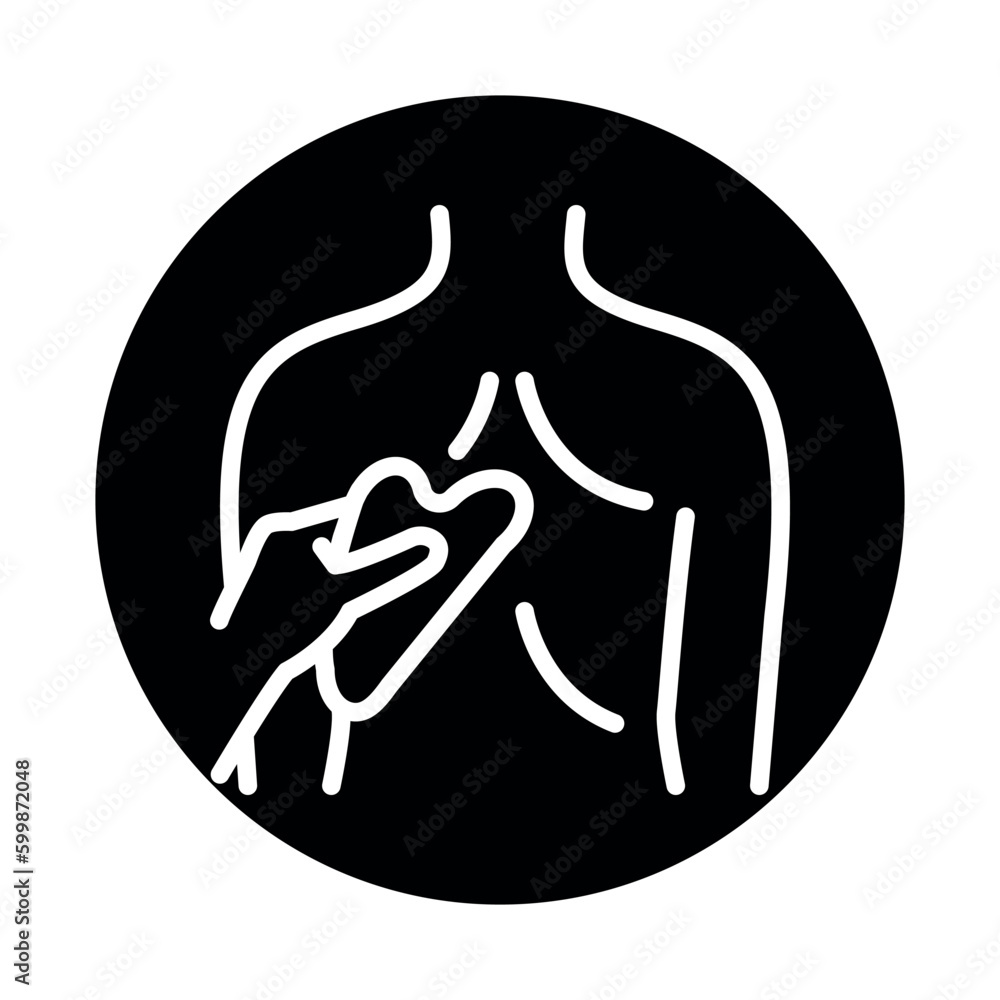 Gua Sha massage line color icon. Physiotherapy, acupuncture. Gua Sha massage line color icon. Physiotherapy, acupuncture.