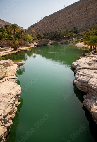 Wadi Bani Khalid, nature of Oman