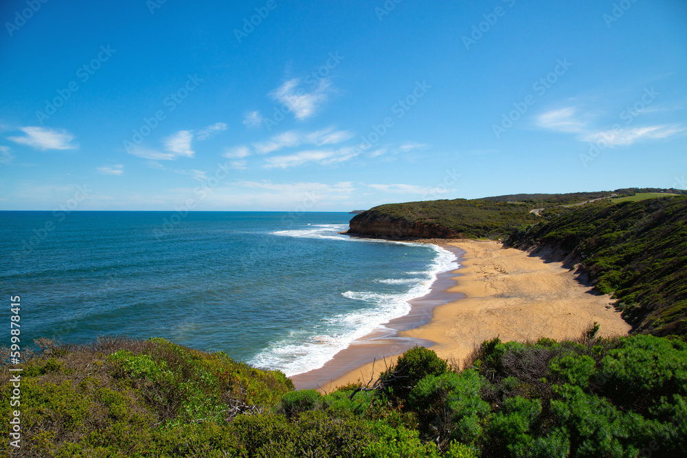 Bells beach along the Great ocean Road