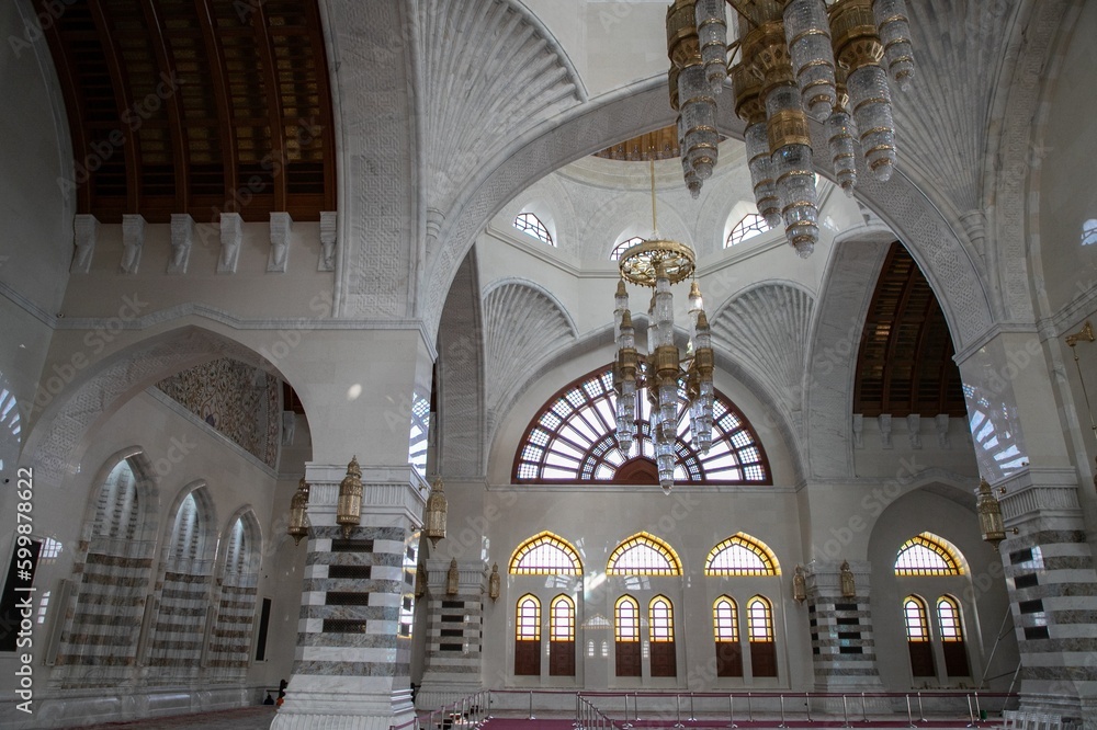 Obraz premium White Mosque, Muscat, Oman