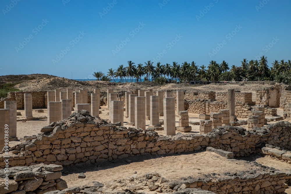 Fototapeta premium The museum of the Frankincense Land, Salalah, Oman