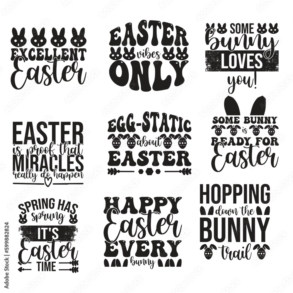 Easter day t shirt design bundle Easter day t shirt design bundle
