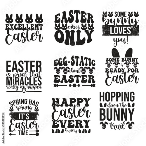Easter day t shirt design bundle