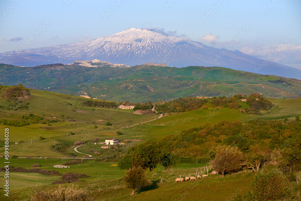 the countryside and landscapes of Troina in the province of Enna the countryside and landscapes of Troina in the province of Enna