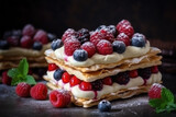 Mille Feuilles old school French pastry