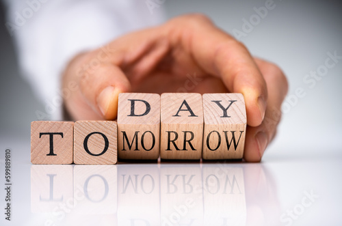 Today Or Tomorrow Choice Text