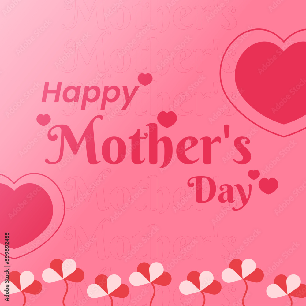 Happy Mother's Day card social media post