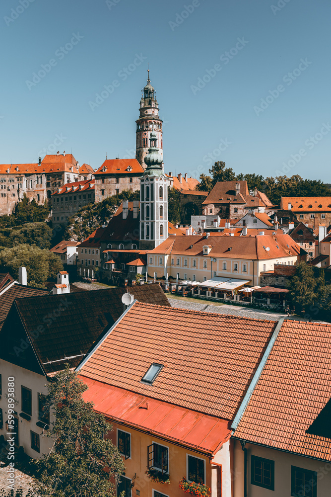 City view of Cesky Krumlov City view of Cesky Krumlov