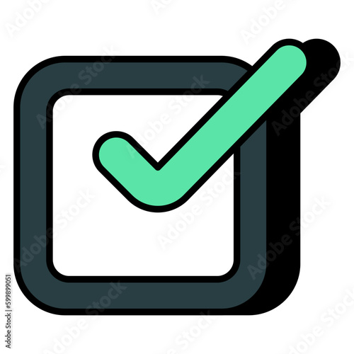Trendy vector design of verified