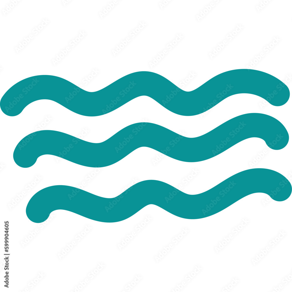 Abstract Waves Illustration Abstract Waves Illustration