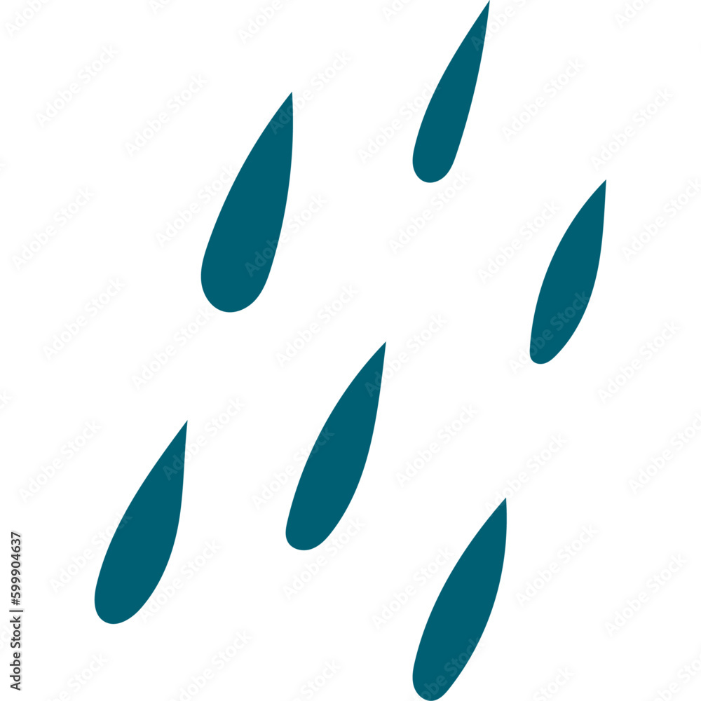 Rain Drops Illustration Rain Drops Illustration