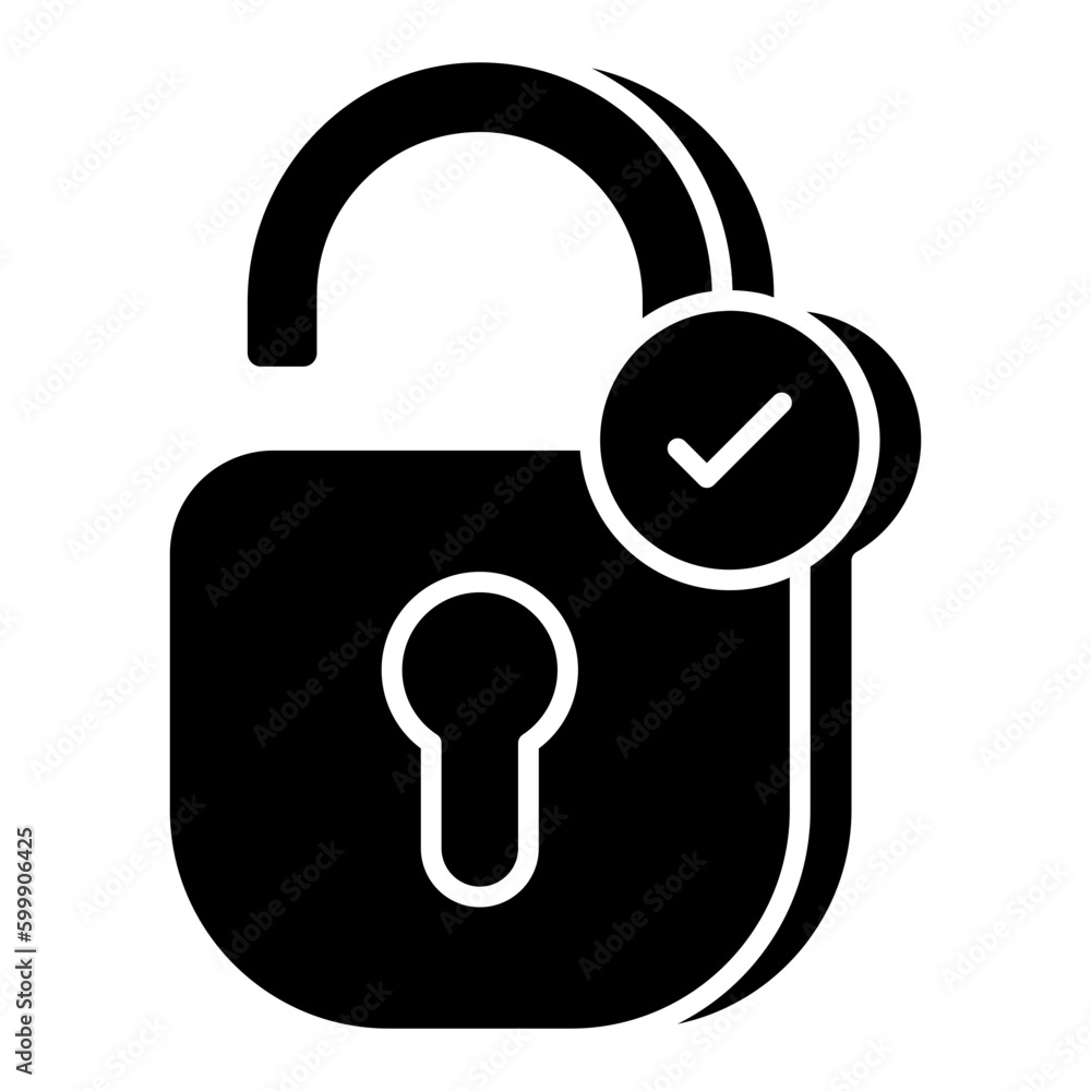 A premium download icon of unlock A premium download icon of unlock