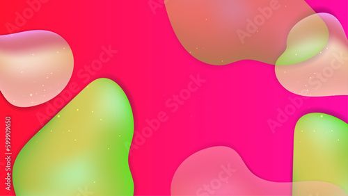 Vector modern colorful colourful abstract background with fluid shapes